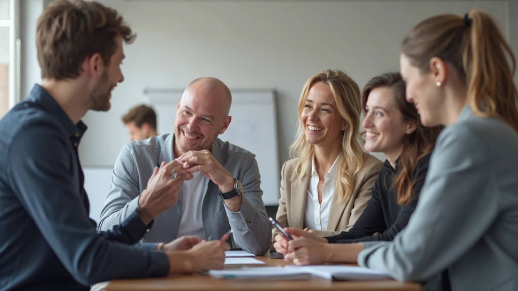 Teamtraining en groepsgesprekken
